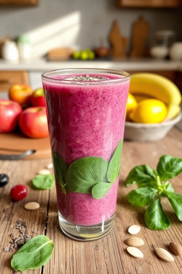 low sugar healthy smoothies