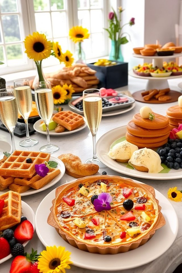 luxurious breakfast party ideas