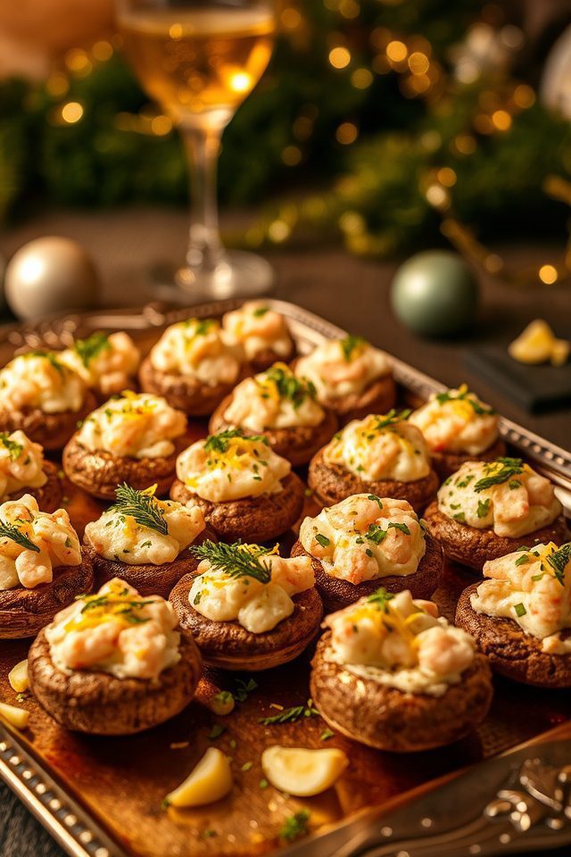 luxurious new year appetizer