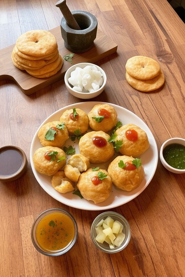 make pani puri home