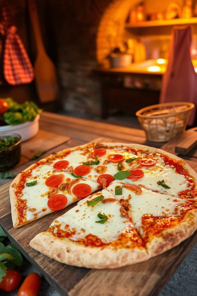 make your own pizza