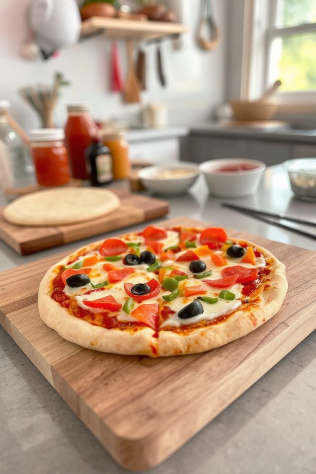 make your own pizza