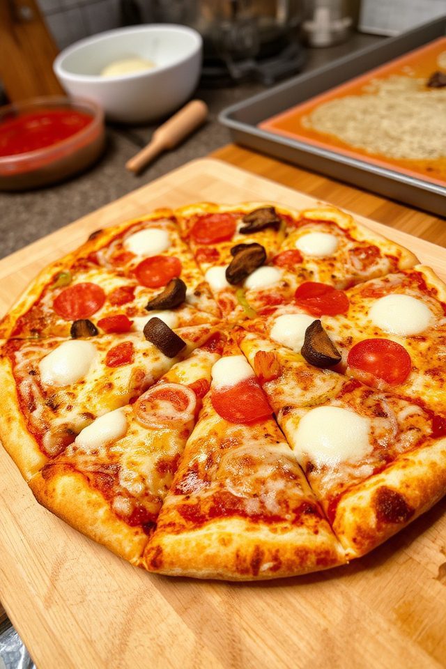 make your own pizza