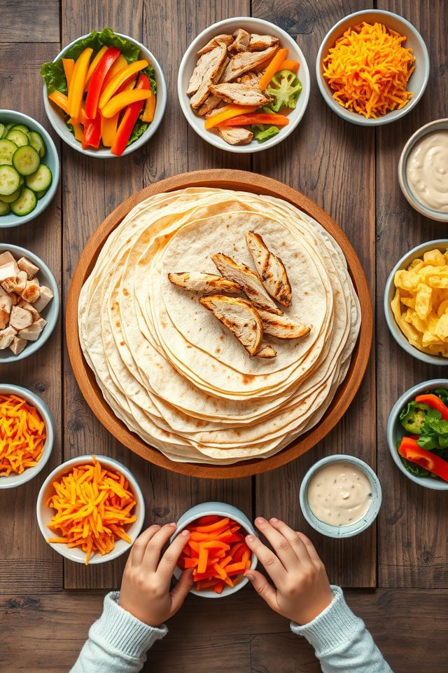 make your own wraps