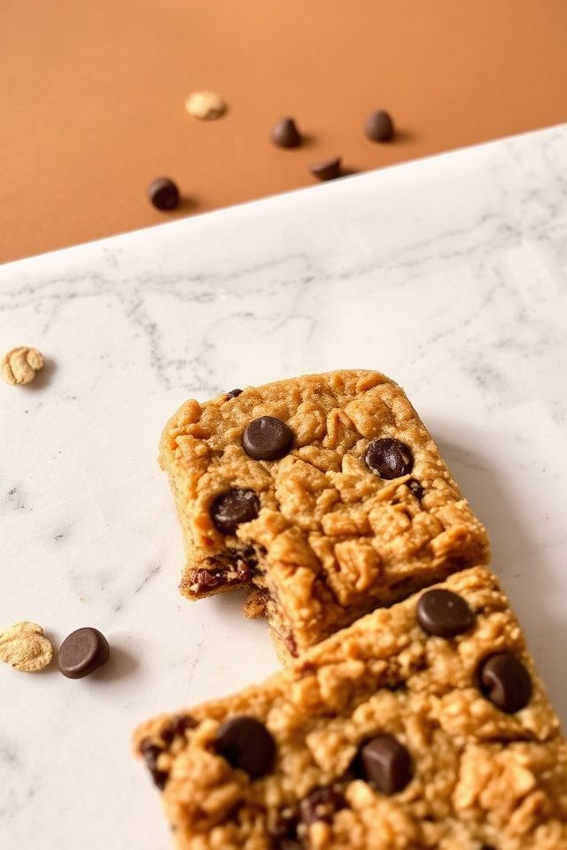 making healthy snack bars