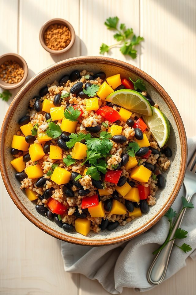 mango black bean salad