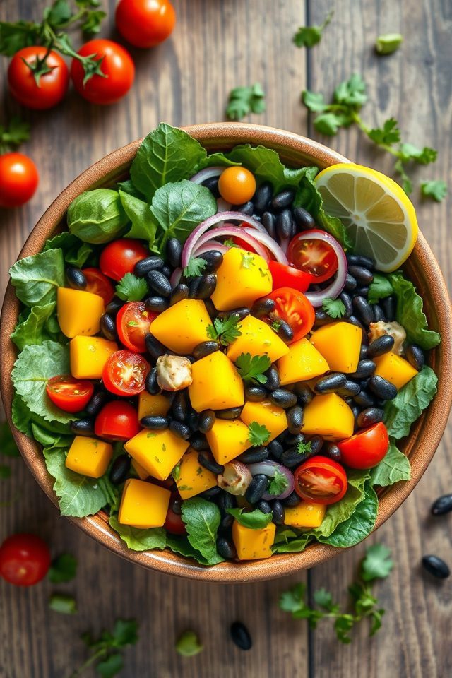 mango black bean salad