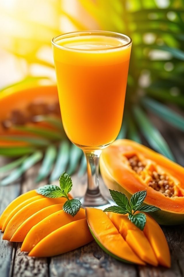 mango papaya digestive juice