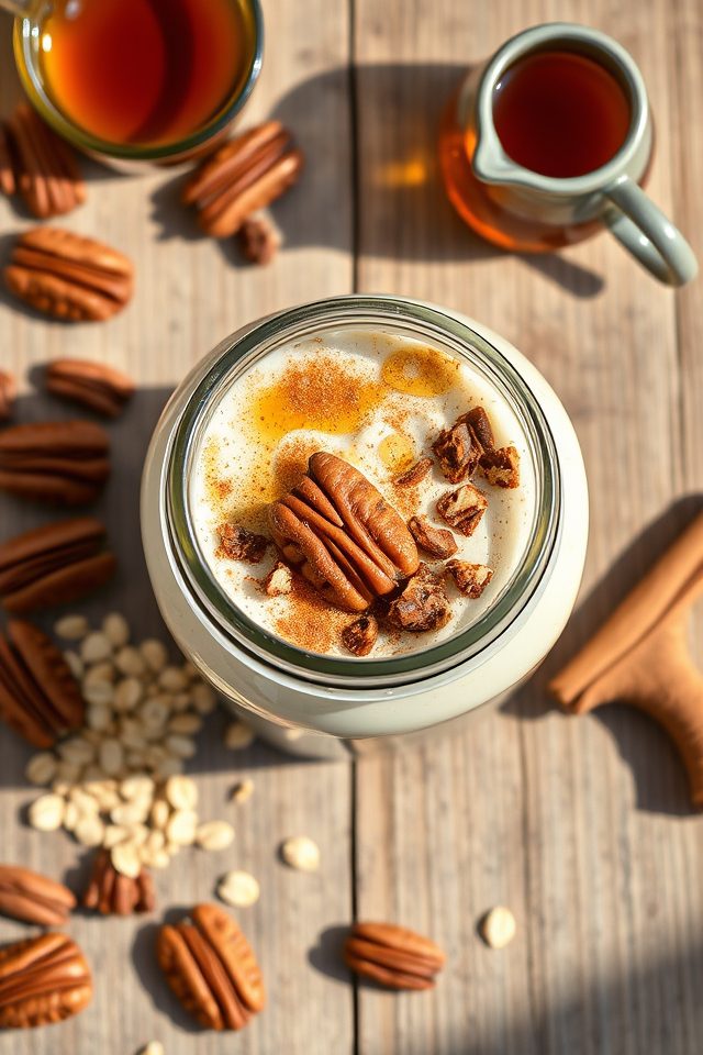 maple pecan oat breakfast