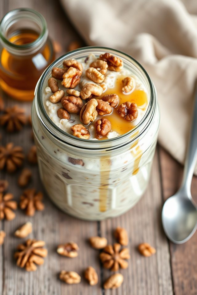 maple walnut oatmeal recipe