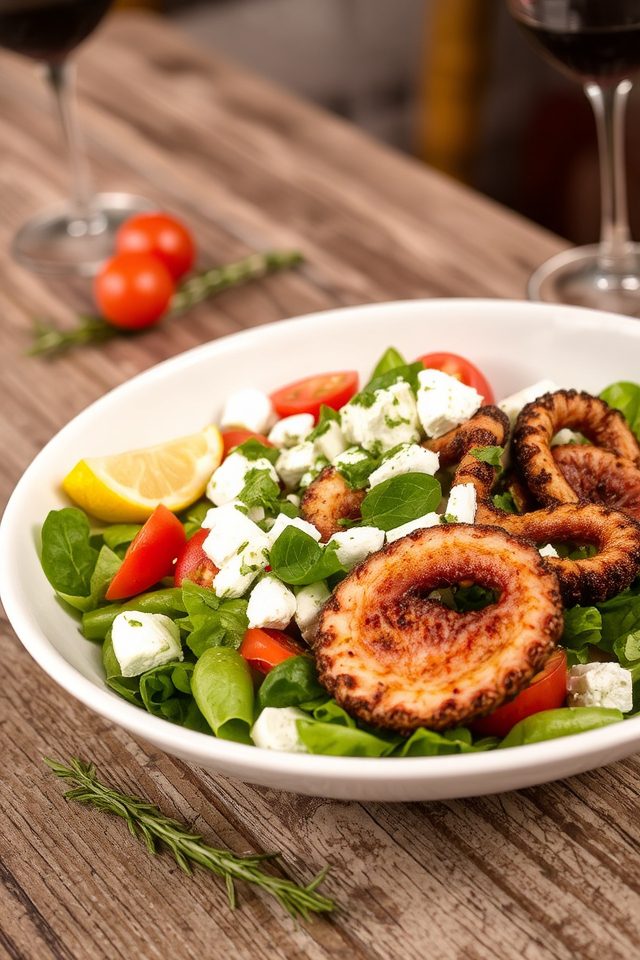 mediterranean seafood salad delight