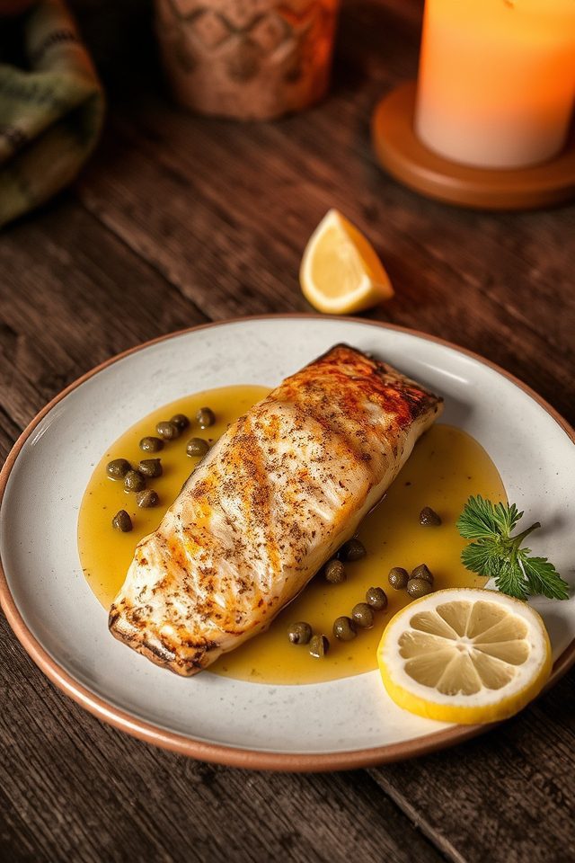 mediterranean trout browned butter