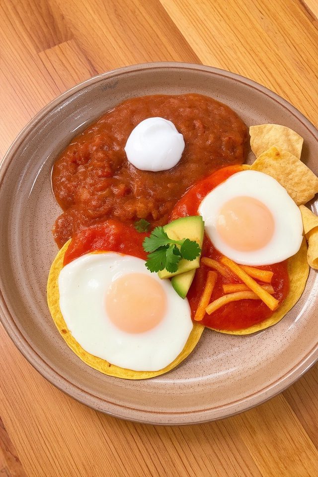 mexican fried egg breakfast