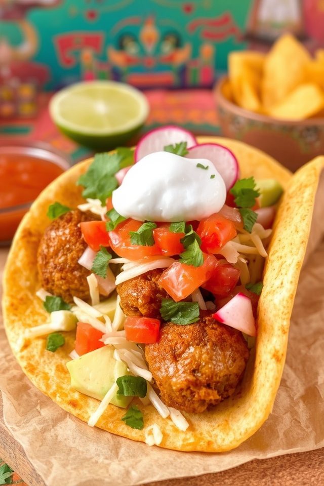 mexican italian fusion tacos