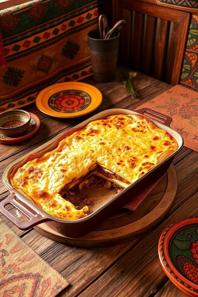 mexican quesadilla casserole delight