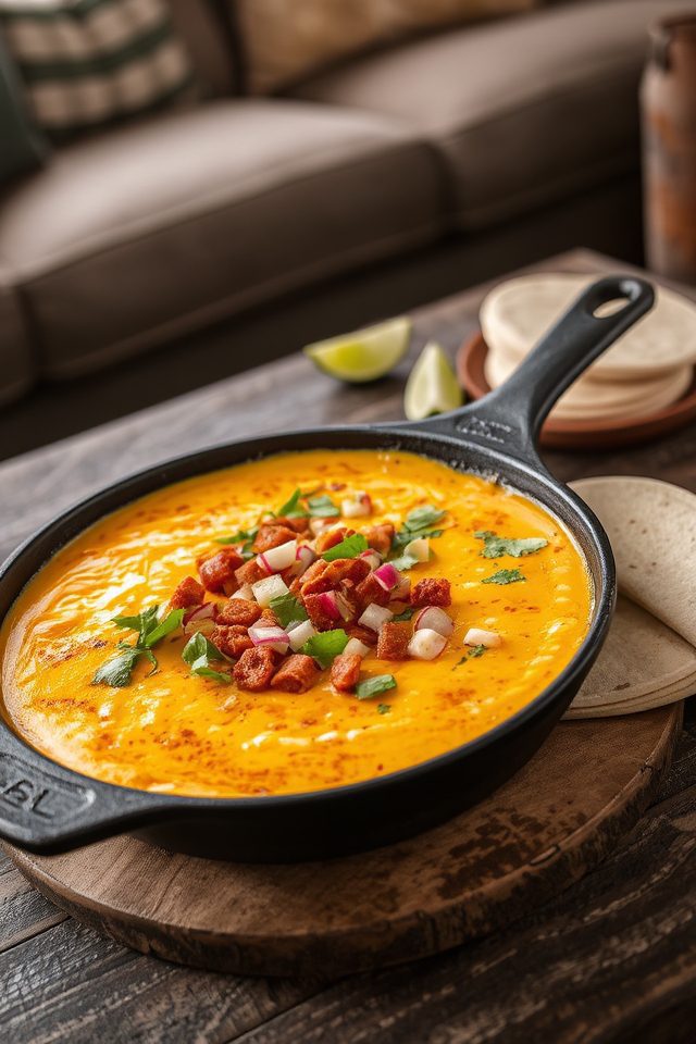 mexican spicy cheese dip