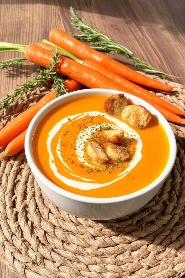 middle eastern carrot soup