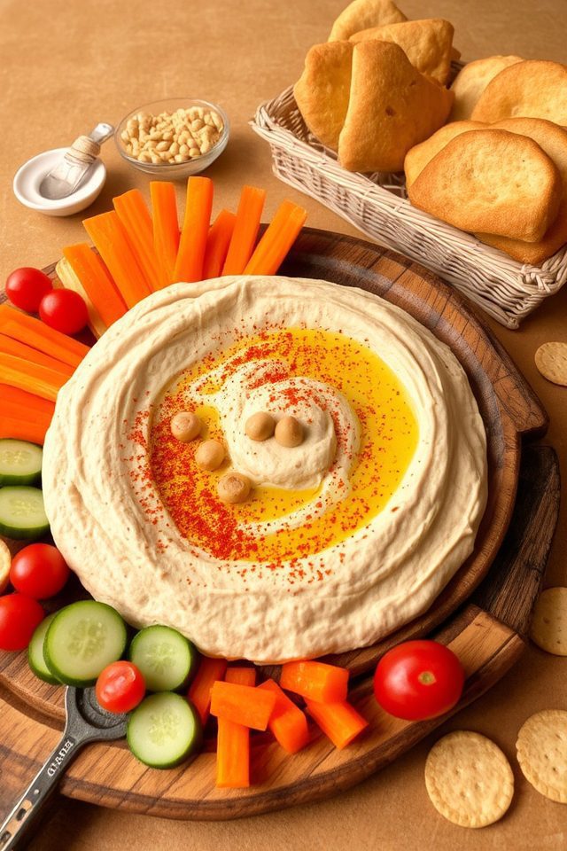 middle eastern hummus dip
