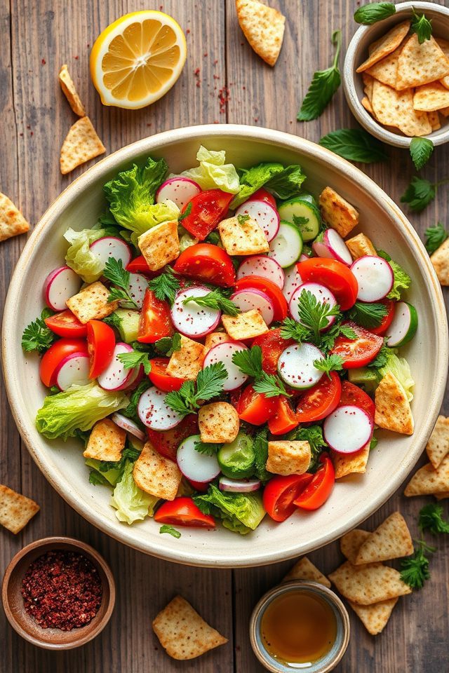 middle eastern vegetable salad
