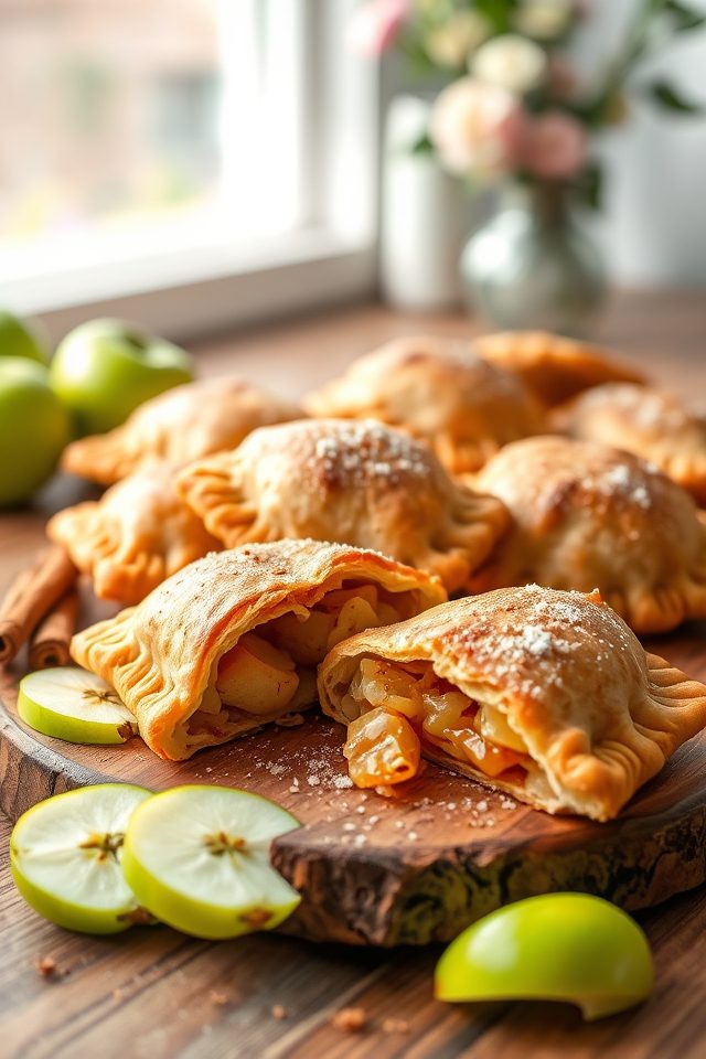 mini apple cinnamon pastries