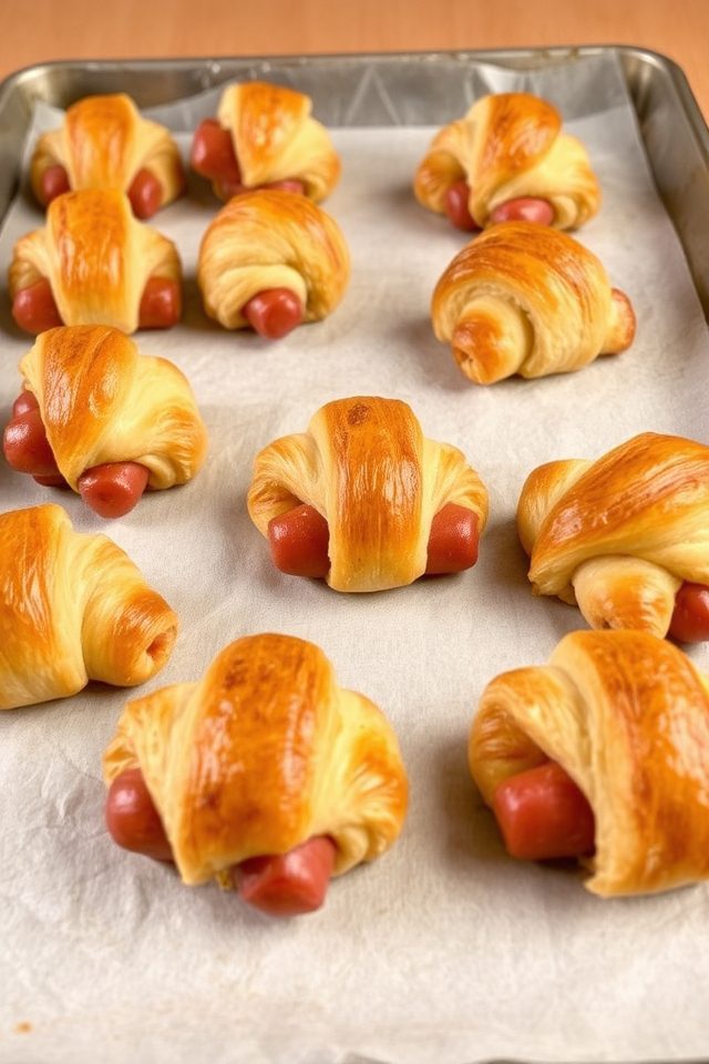 mini hot dog snacks