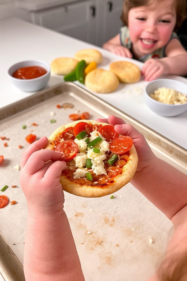 mini pizzas for toddlers