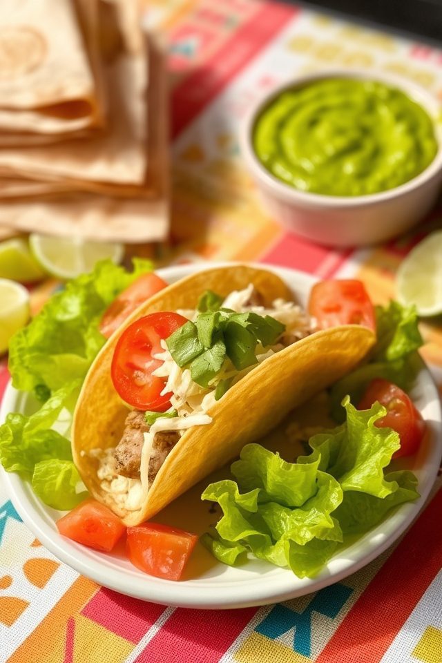 mini tacos school lunch