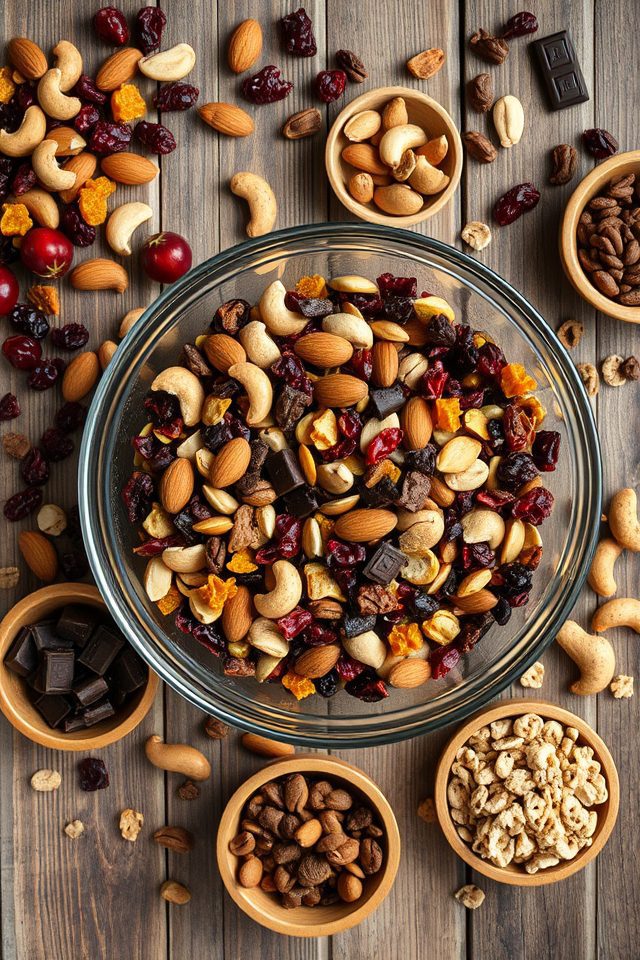 mix nuts dried fruits