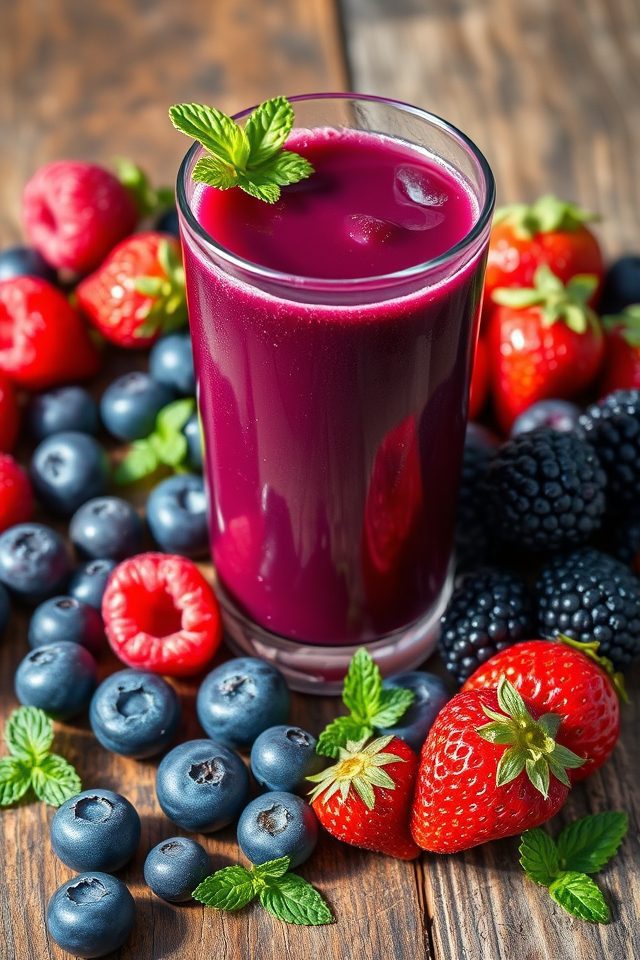 mixed berries antioxidant blend