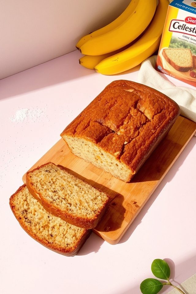 moist banana cake mix
