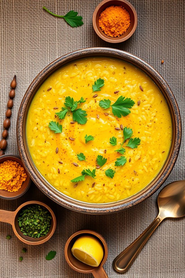 moong dal rice khichdi
