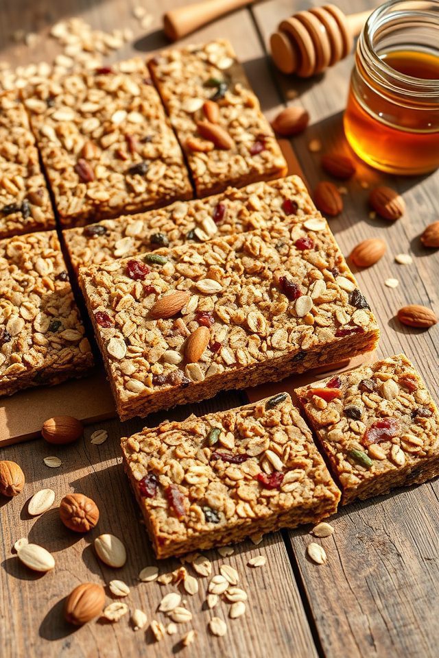 natural ingredient granola bars