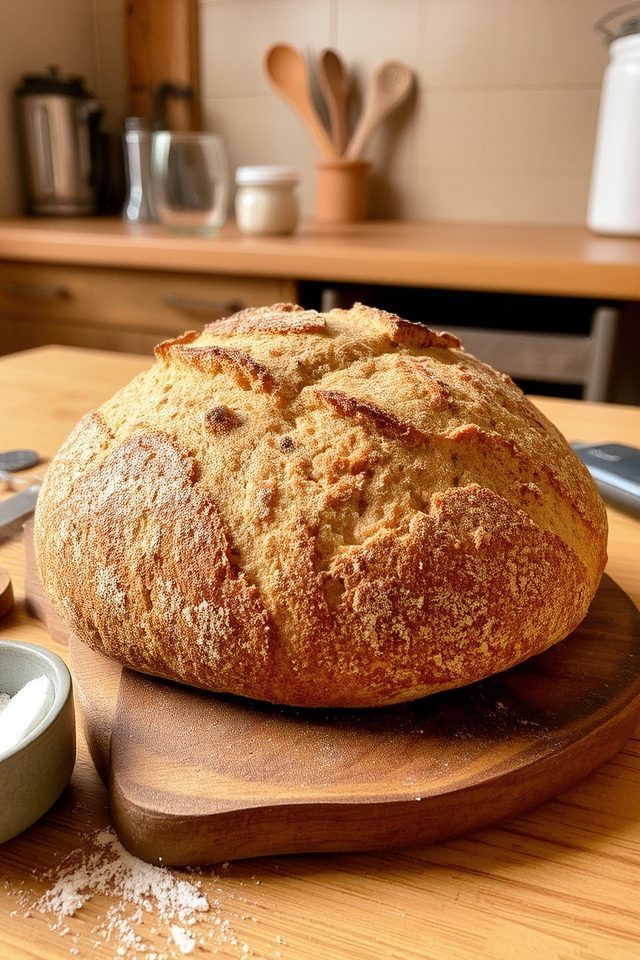 natural sourdough bread making