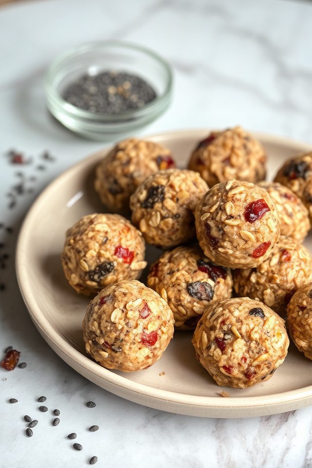 no bake energy bites