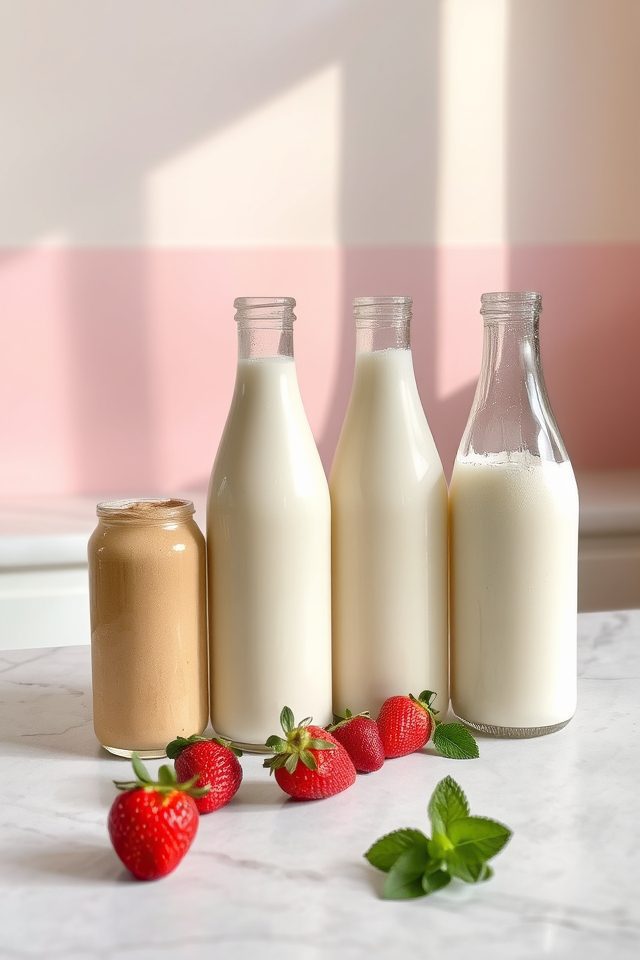 non dairy milk alternatives