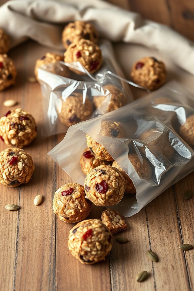 nut free snack bag bites