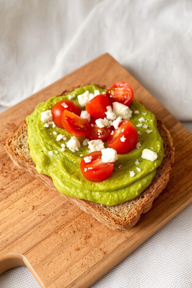 nutritious avocado toast option