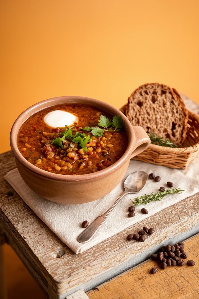 nutritious lentil soup recipe