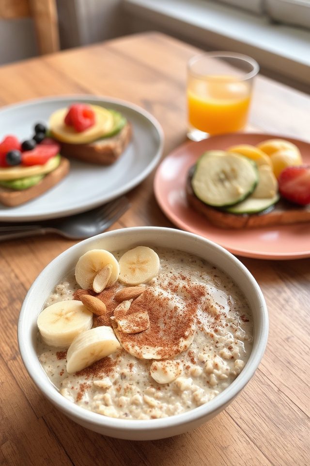 nutritious morning meal choices