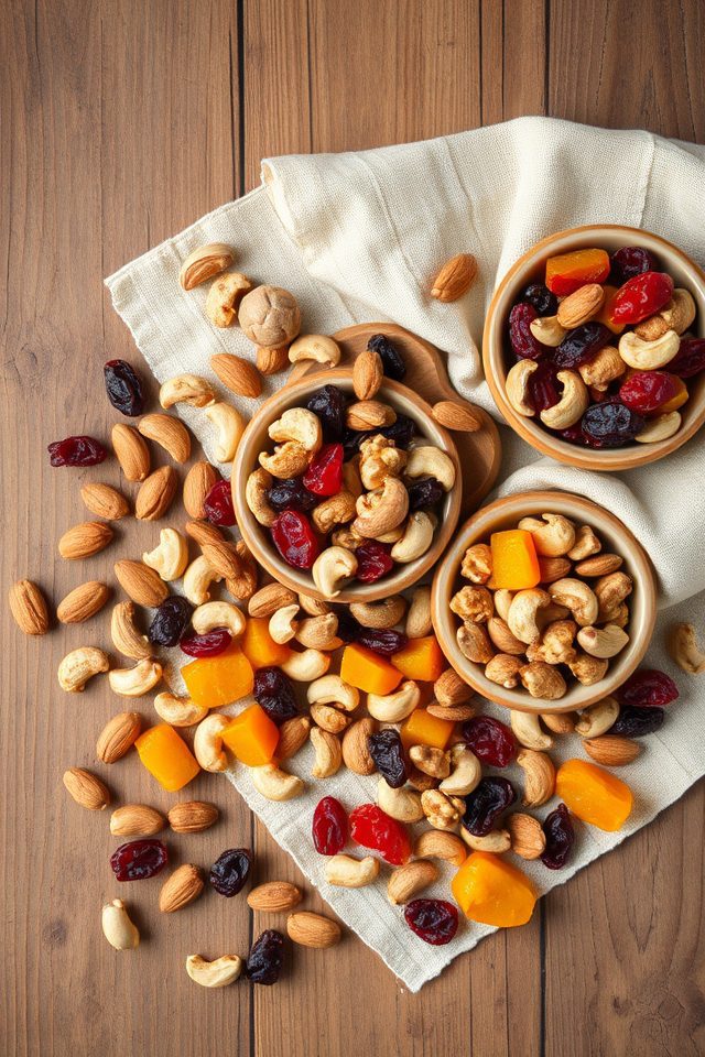 nuts dried fruit snack