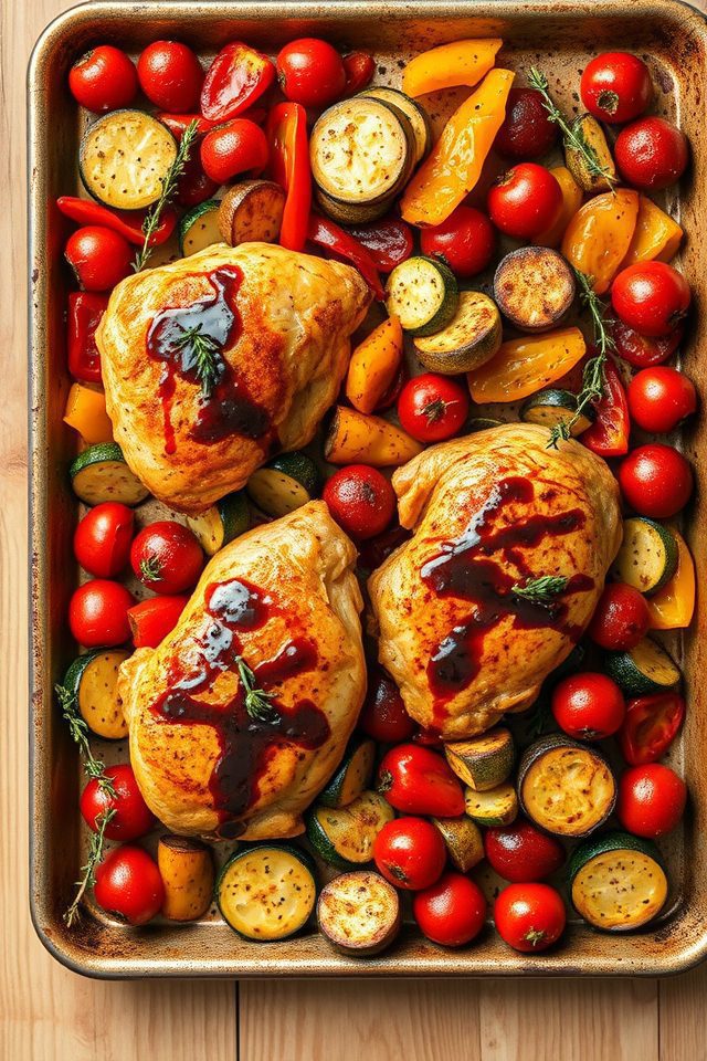 one pan chicken dinner
