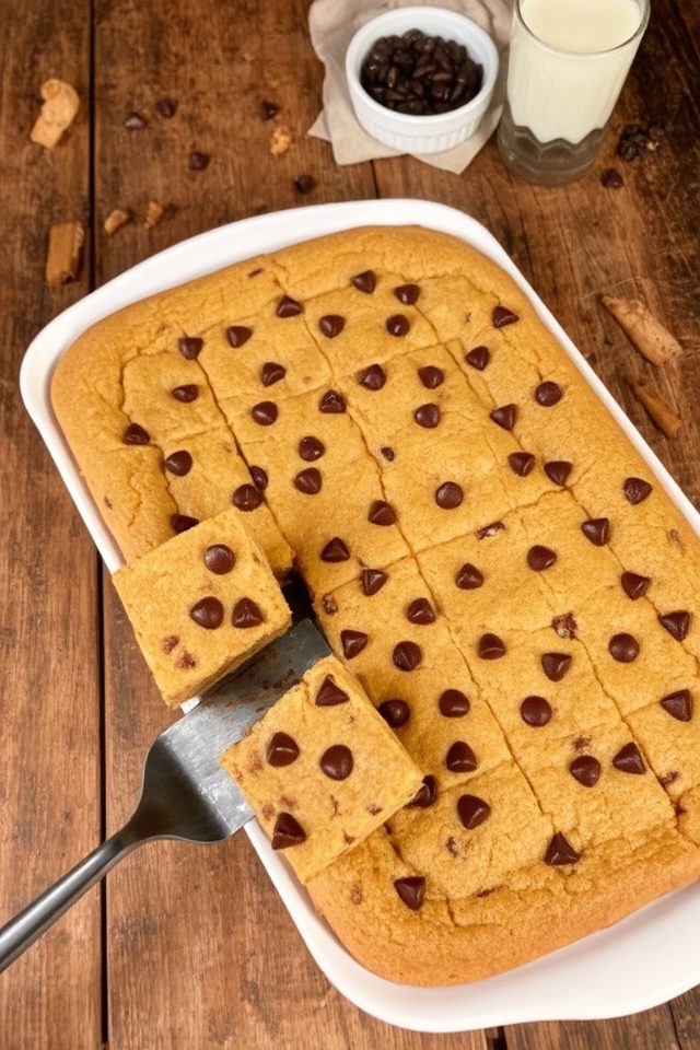 one pan shareable cookie bars