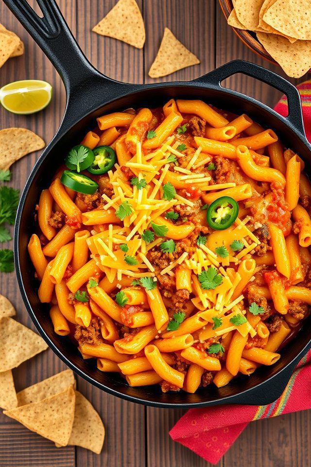 one pot cheesy pasta