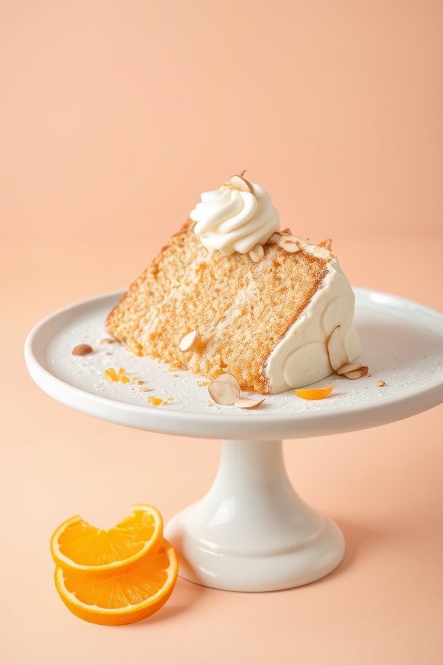 orange almond cream delight