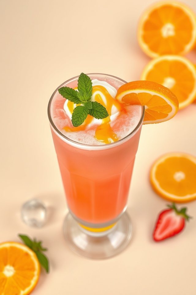 orange creamsicle flavor drink