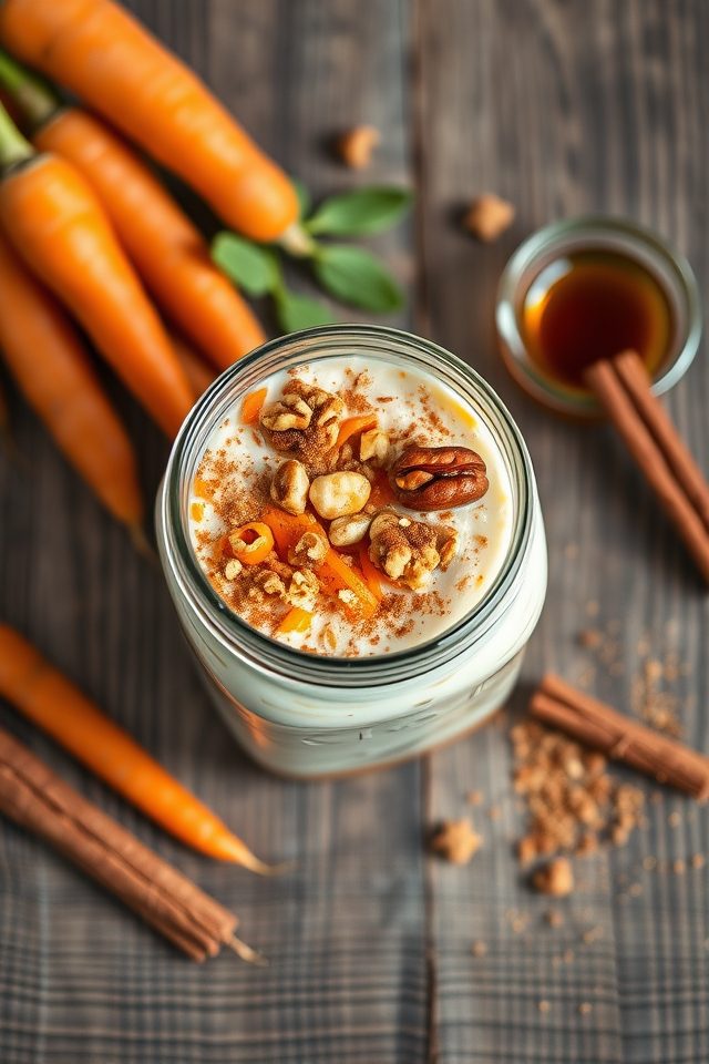 overnight oats with carrots
