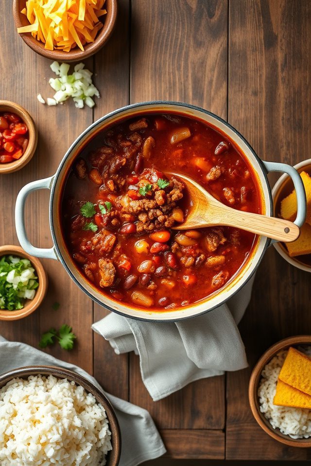 pantry staple chili recipe