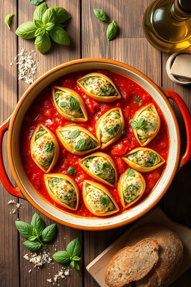 pasta filled with cheese