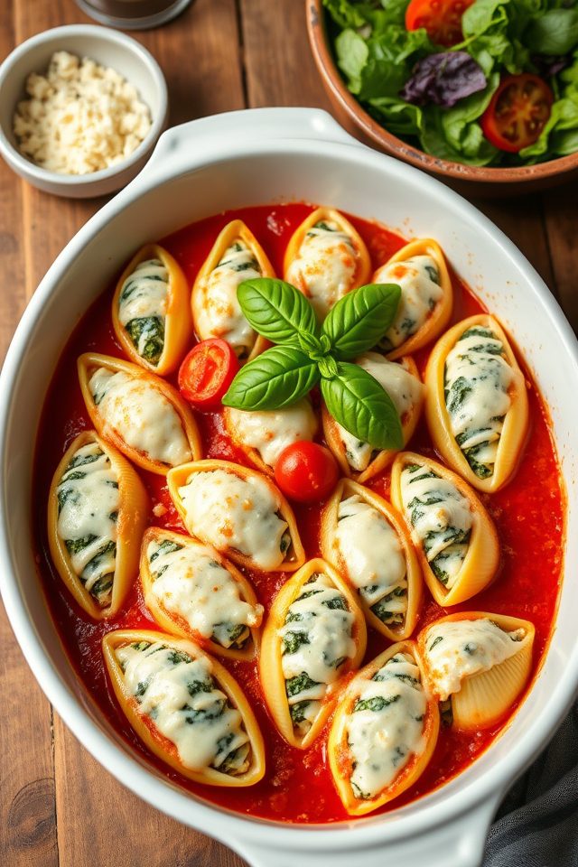 pasta stuffed with cheese