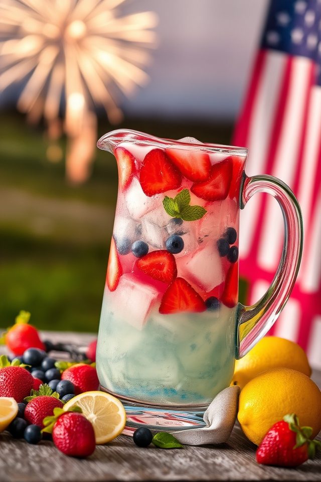 patriotic summer punch recipes